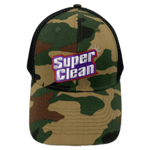 Super Clean Camo & Black Hat